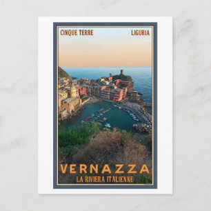 Cinque Terre - Vernazza Postcard