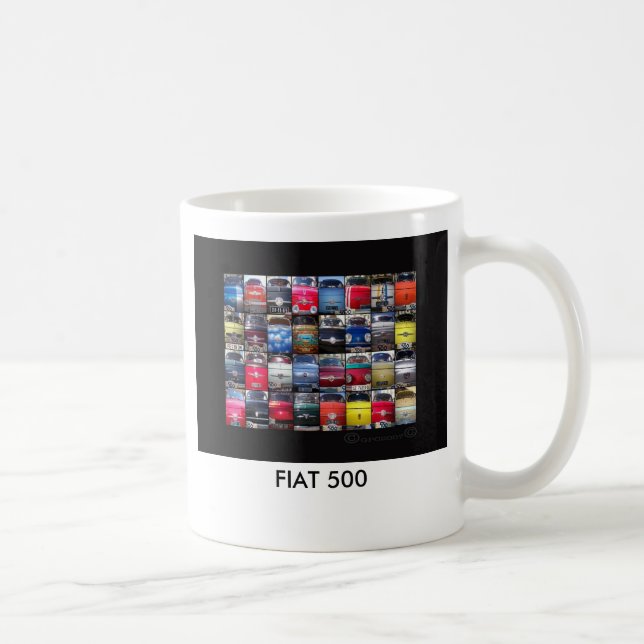 cinquini2SCREEN, FIAT 500 Coffee Mug (Right)