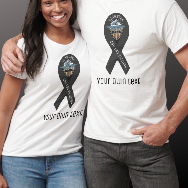 Cinta de luto valencia dana ribbon  T-Shirt (Creator Uploaded)