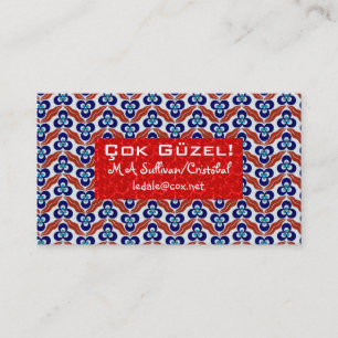 Cintemani Pattern Business Card