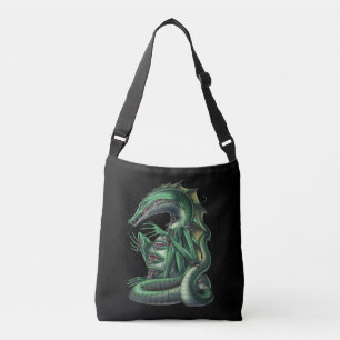 CipactliAztec Mythology Creature Cipactli Crossbody Bag