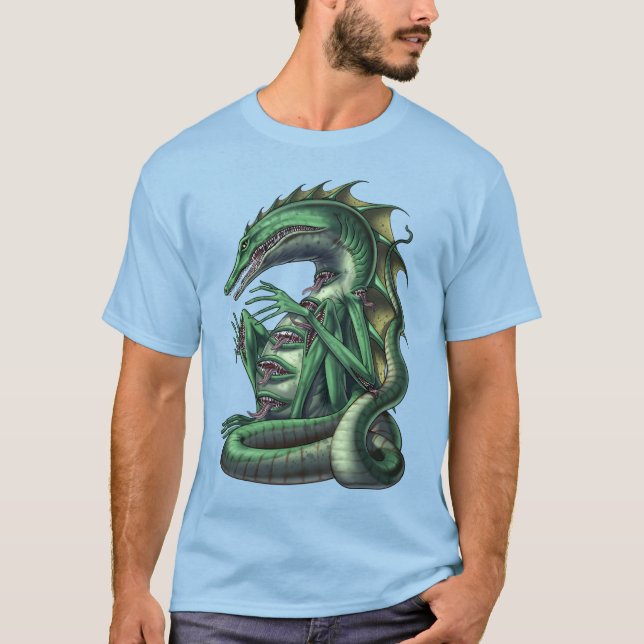 CipactliAztec Mythology Creature Cipactli T-Shirt (Front)