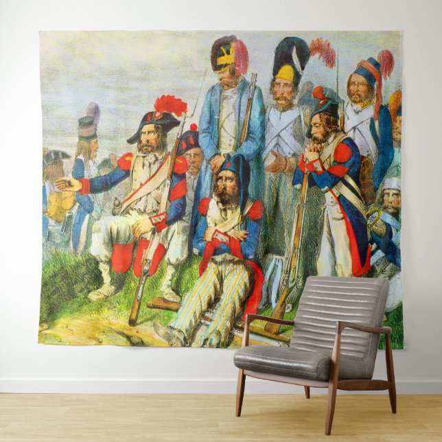 circa 1796 Napoleon’s soldiers Tapestry (In Situ (Horizontal))