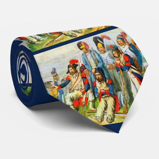 circa 1796 Napoleon’s soldiers  Tie (Rolled)
