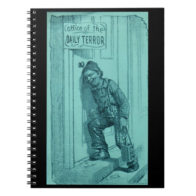 circa 1900 Office of the Daily Terror Notebook (Front)