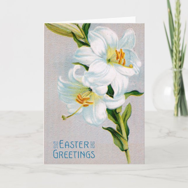 circa 1910 Vintage Easter Card (Front)