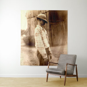 circa 1920 bashful Harry Tapestry