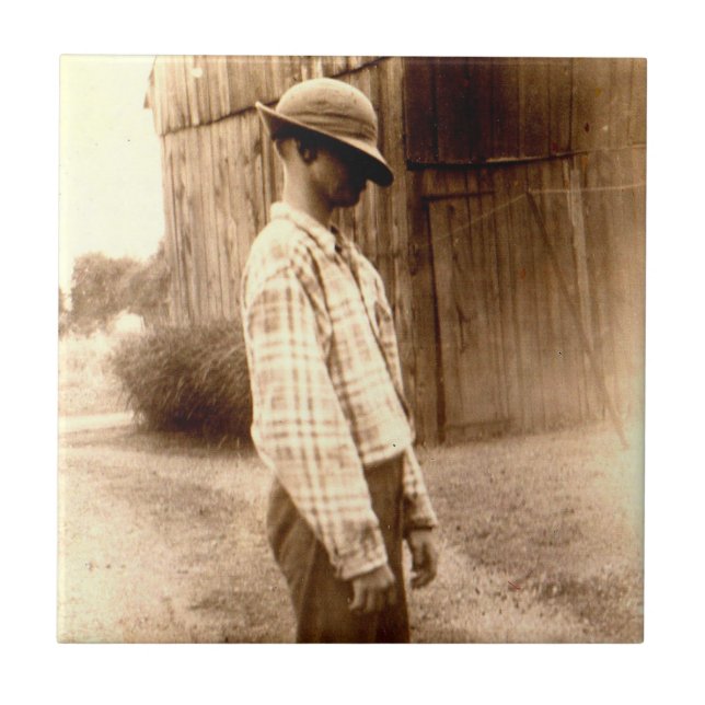 circa 1920 bashful Harry Tile (Front)