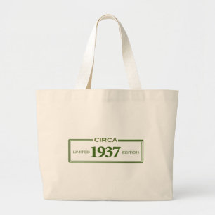 circa 1937 large tote bag