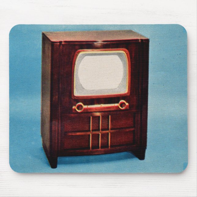 circa 1951 television set no. 3 mouse pad (Front)
