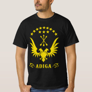 Circassian,adiga flag,Adygea,Circassian Flag. T-Shirt