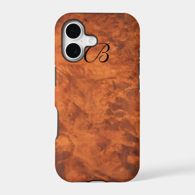 Circassian Walnut Burl iPhone7 Plus case*monogram* (Back)