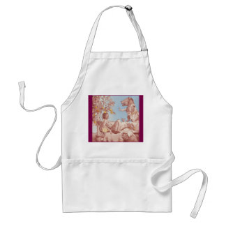 Circe and the Pigs Illustration Standard Apron