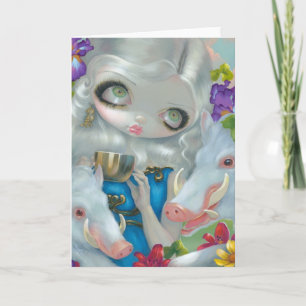 "Circe and the Swine" Greeting Card