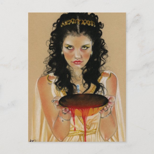 Circe Greek Goddess Postcard (Front)