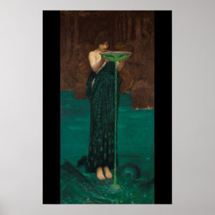 Circe Invidiosa (1892) by John William Waterhouse Poster