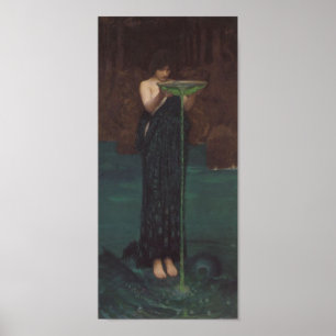 Circe Invidiosa by John William Waterhouse Poster