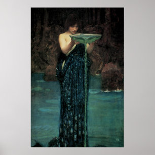 Circe Invidiosa by John William Waterhouse Poster