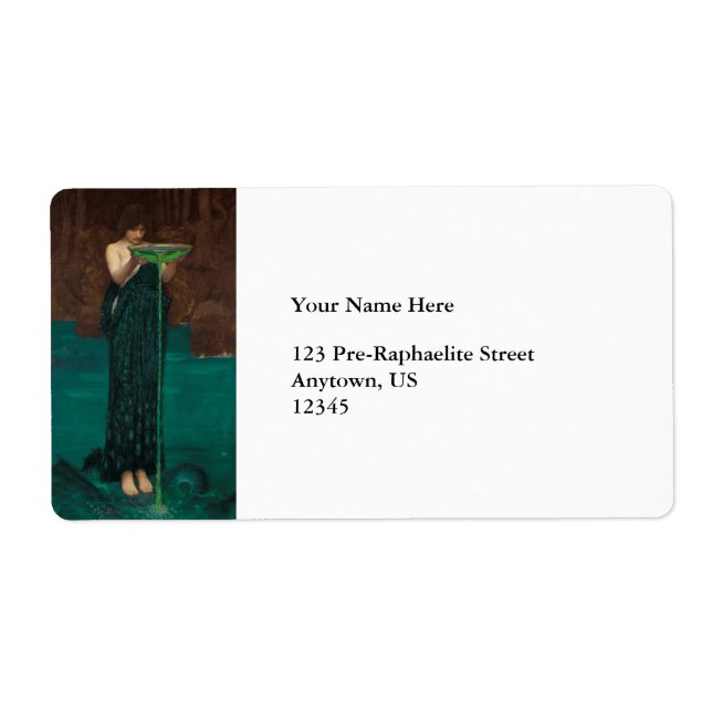 Circe Invidiosa by Waterhouse (Front)