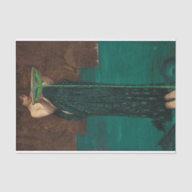Circe Invidiosa John William Waterhouse Tissue Paper (Front)