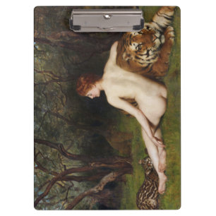 Circe (Magical Sorceress & Cats) (by John Collier) Clipboard