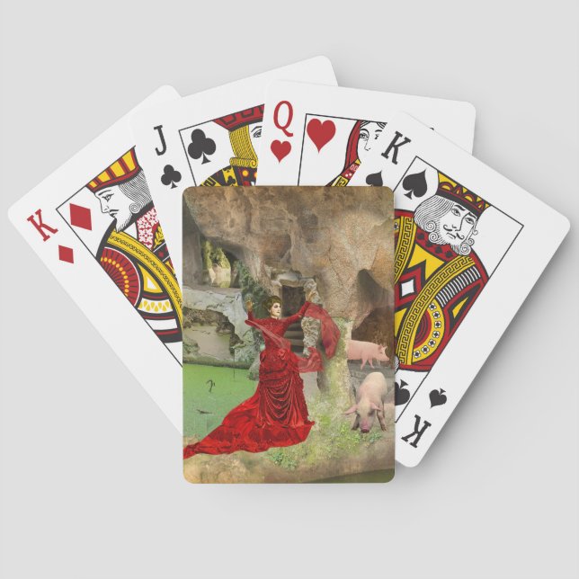 Circe na Quinta da Regaleira Playing Cards (Back)