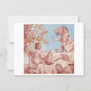 Circe & Pigs Postcard