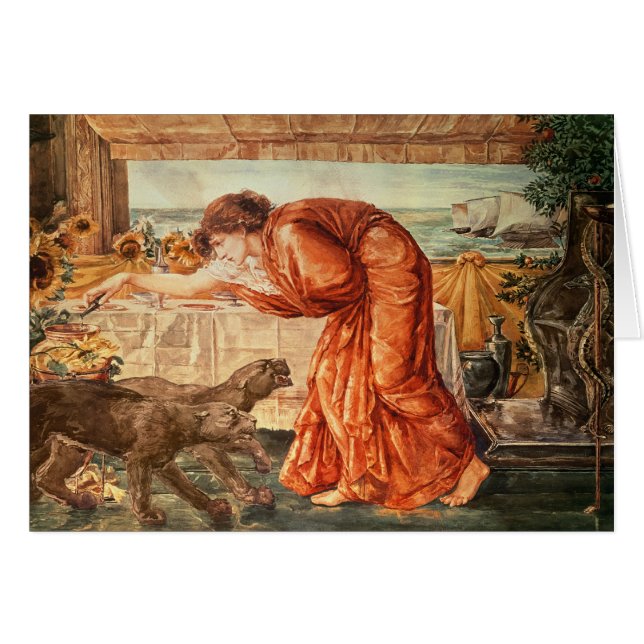 Circe Pouring Poison into a Vase (Front Horizontal)