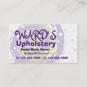Circle 2 Business Card/ Purple Card