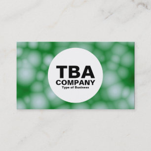 Circle - Abstract Cotton Wool Business Card