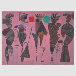 Circle and Square by Wassily Kandinsky Tissue Paper