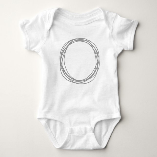 Circle Baby Bodysuit (Front)