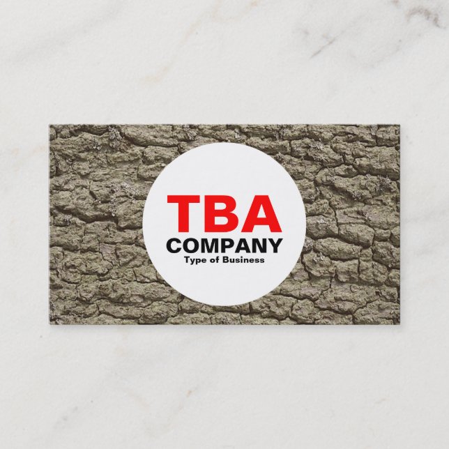 Circle - Bark 02 Business Card (Front)