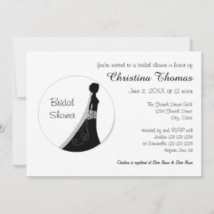 Circle Bride - Bridal Shower Invitation