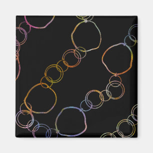 Circle Chain Rainbow Magnet