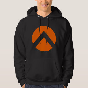 Circle Chevron Arrow Hoodie