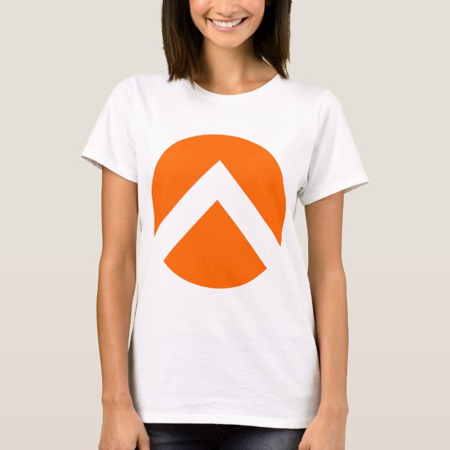 Circle Chevron Arrow T-Shirt (Front)