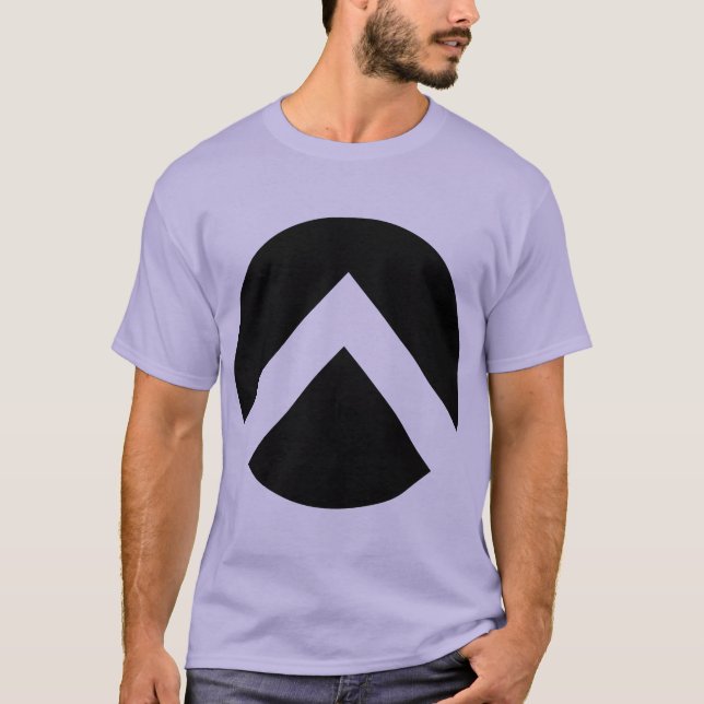 Circle Chevron Arrow T-Shirt (Front)
