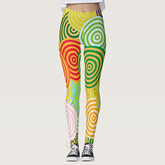 Circle-Circles Leggings (Front)