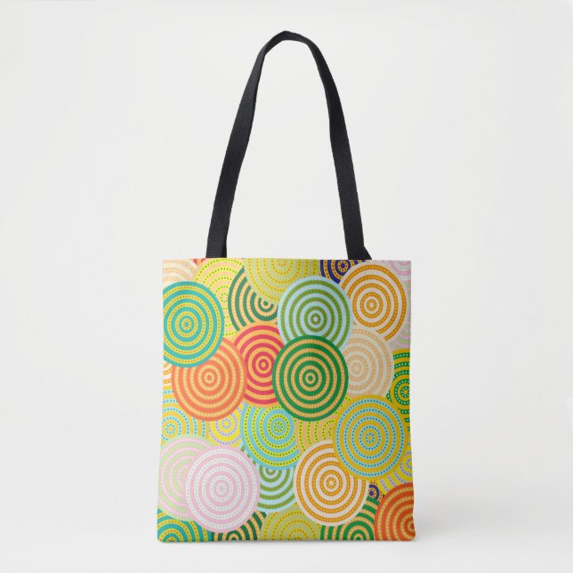 Circle-Circles Tote Bag (Front)