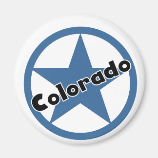 Circle Colorado Magnet