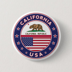 circle design, 6 cm round badge