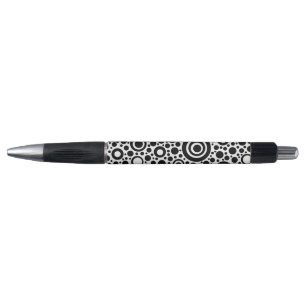Circle & Dots pattern black + your backgr. & ideas