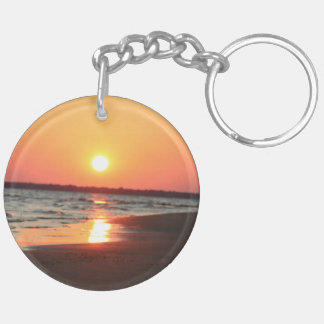 Circle (double-sided) Keychain