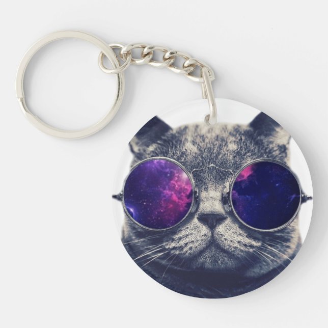 Circle (double-sided) Keychain (Front)