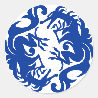 circle dragons stickers
