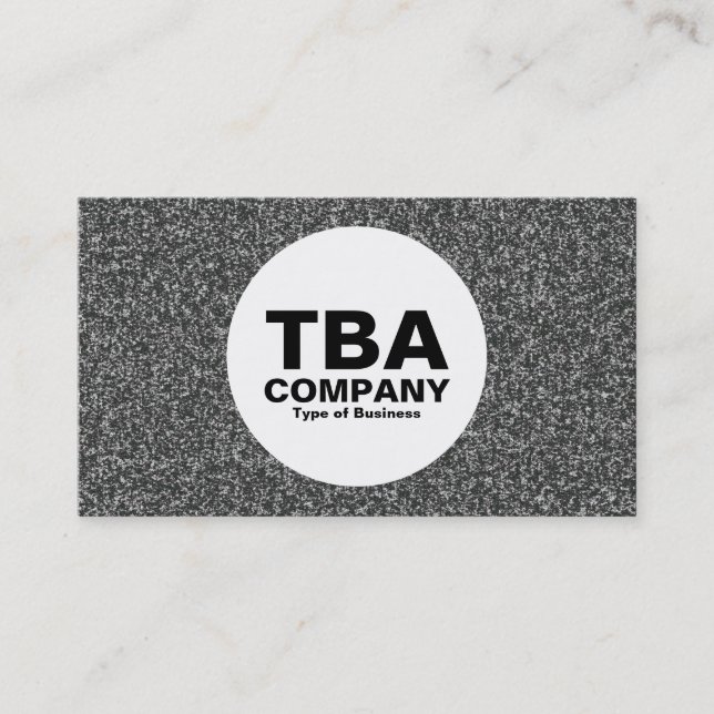 Circle - Fine Granite Business Card (Front)