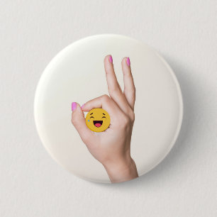 Circle Game Ok Got You 6 Cm Round Badge