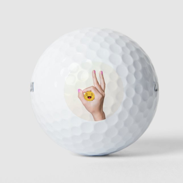 Circle Game Ok Got You Golf Balls (Front)