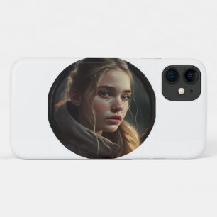 Circle girl Case-Mate iPhone case